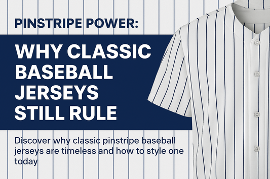 Pinstripe Power: Why Classic Baseball Jerseys Still Rule