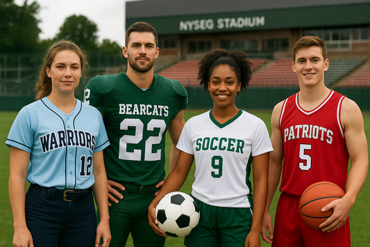 Custom Sports Uniforms in Binghamton – Suit Up Like Pros at NYSEG Stadium & Beyond