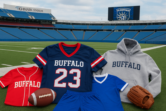 Custom Sports Uniforms in Buffalo – Look Like a Pro Play Like a Pro at Highmark Stadium
