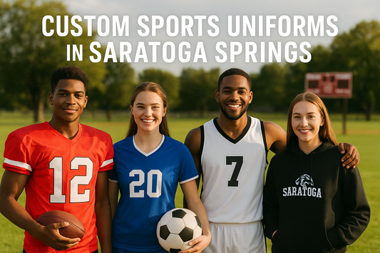 Custom Sports Uniforms in Saratoga Springs – Dress Like Champions at East Side Rec & Gavin Park