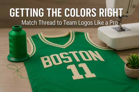 Getting the Colors Right: Match Thread to Team Logos Like a Pro