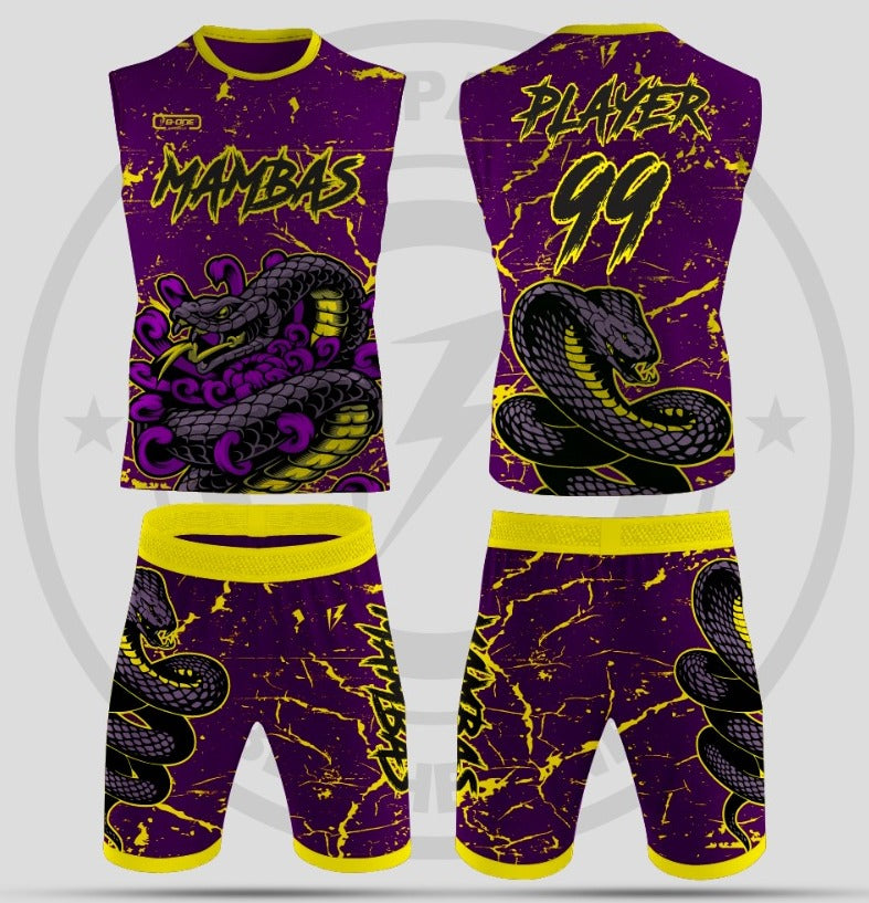 Custom 7v7 Uniforms – Team Mambas Edition