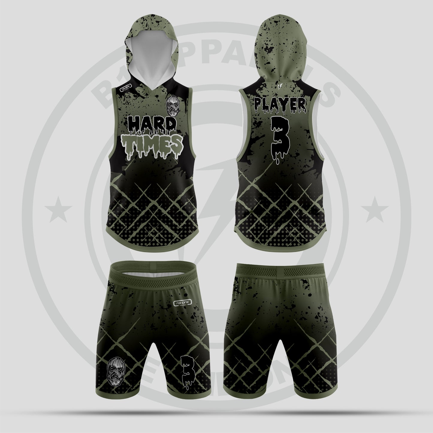 Hard Times 7v7 Flag Football Uniform – Custom Pro-Style Jersey for Elite Teams