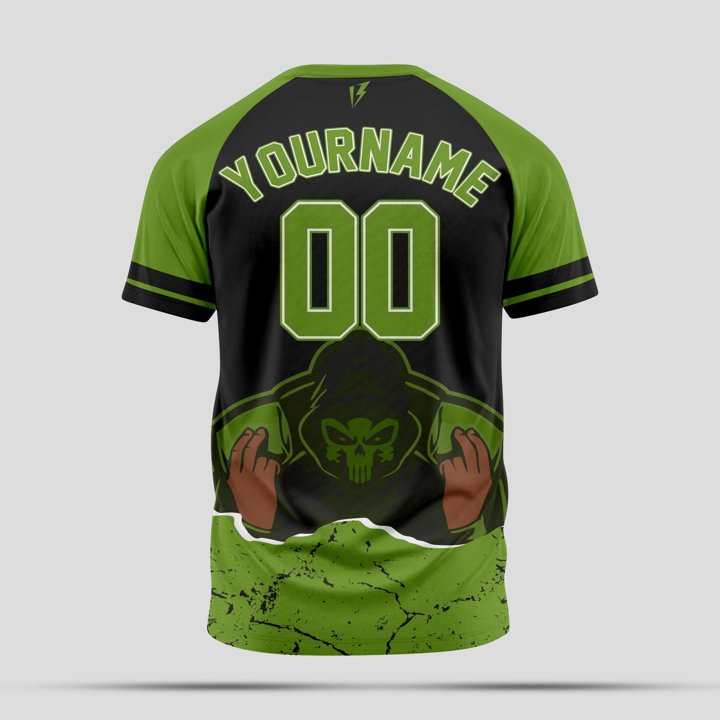 Black & Green Cornhole Shirt - Tournament Ready Cornhole Apparel for Men & Women