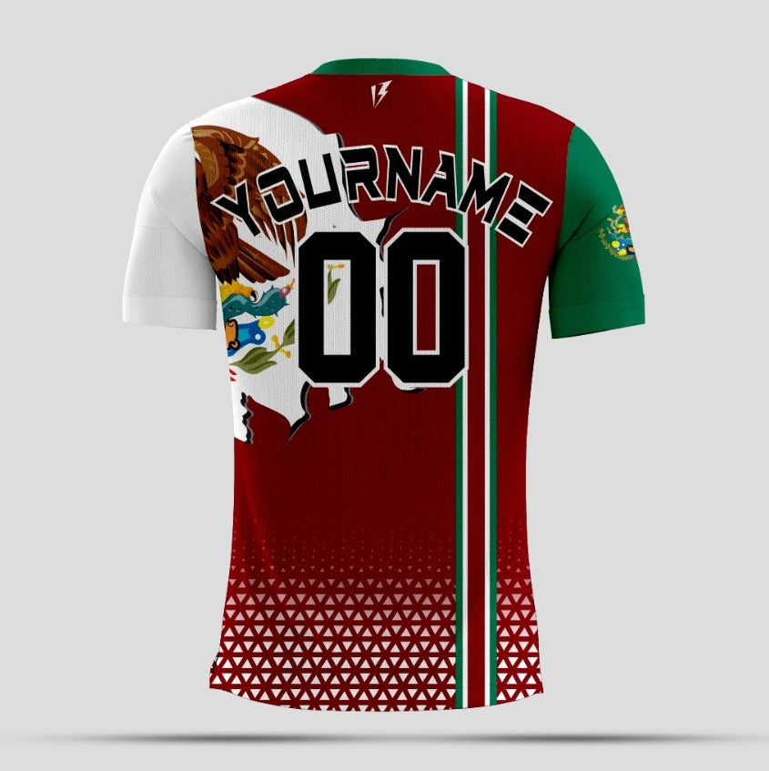 Custom Dri-Fit T-Shirts – Mexico Flag Edition