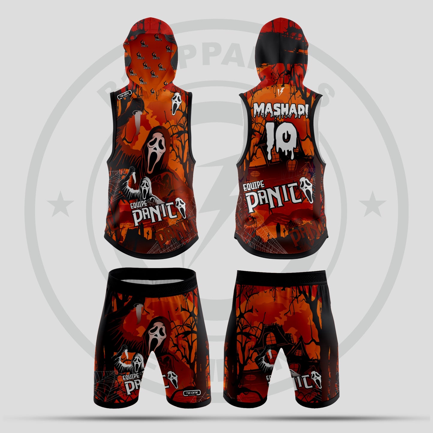 Equipe Panjit 7v7 Flag Football Uniform – Custom Jersey for High-Performance Teams