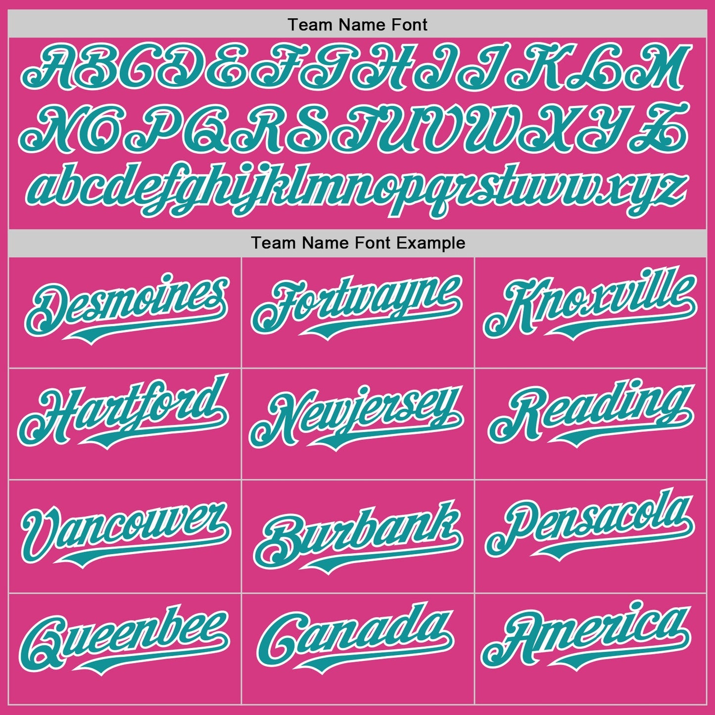 Custom Pink Teal-White Line Authentic Baseball Jersey