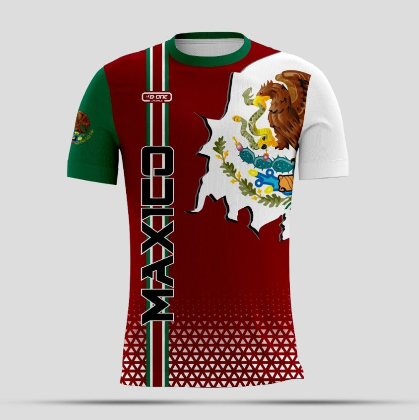 Custom Dri-Fit T-Shirts – Mexico Flag Edition