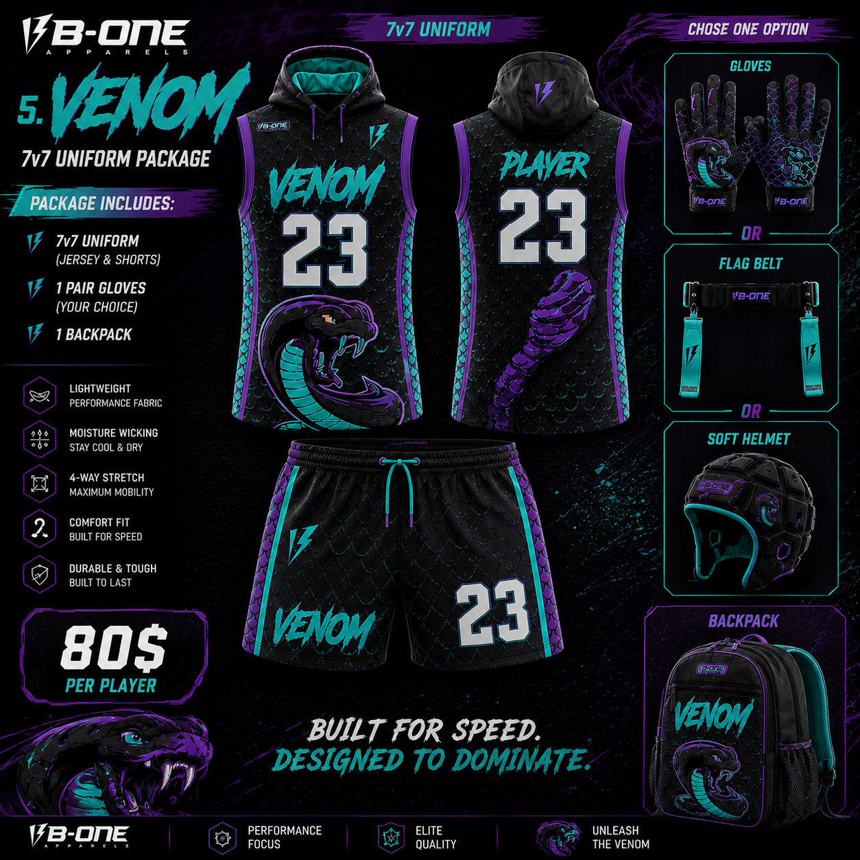 elite 7v7 7v7 uniforms