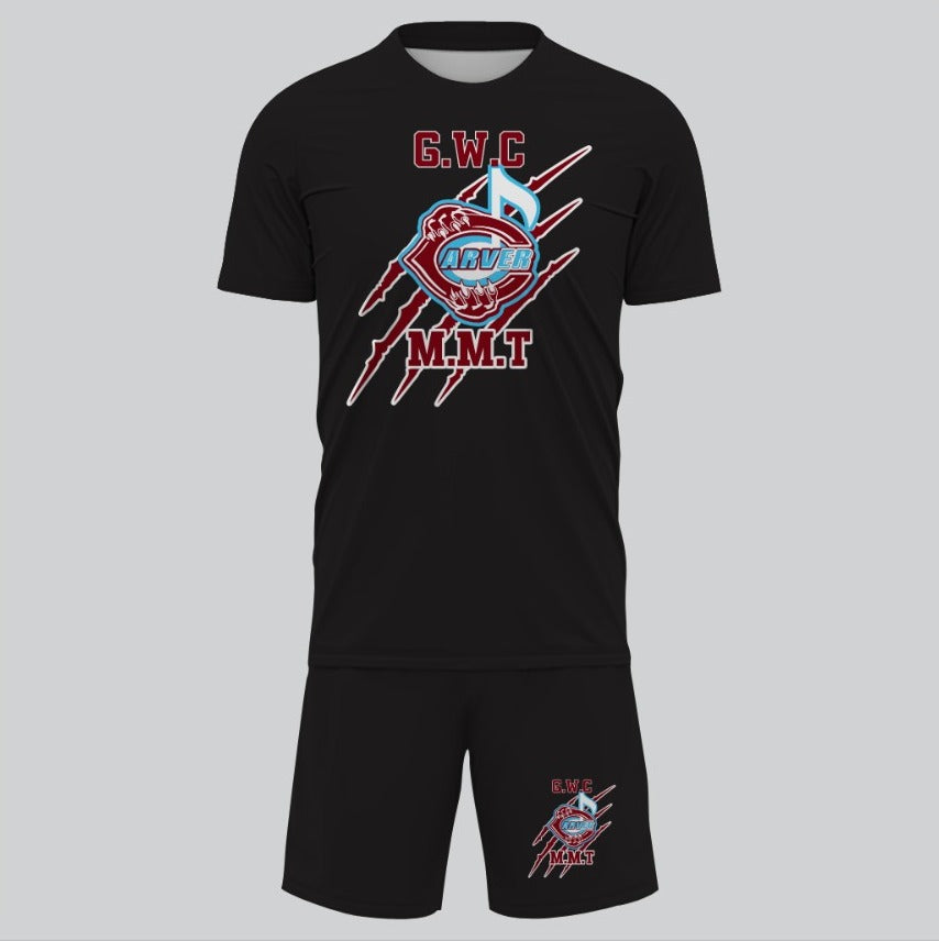 CARVER Black Shorts Set – Custom Sublimation by SRJ