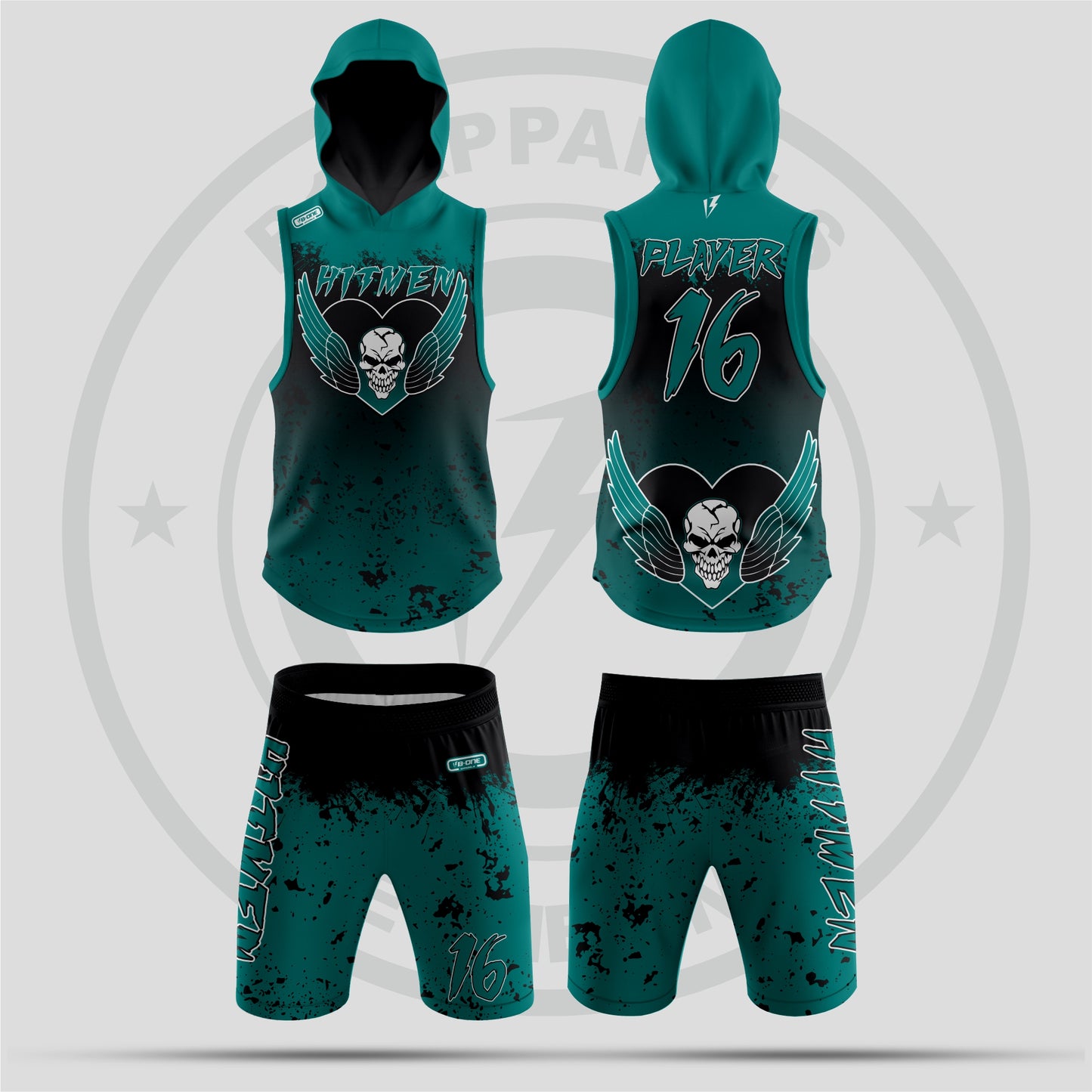 Hitmen 7v7 Flag Football Uniform – Custom Pro-Style Jersey for Elite Teams