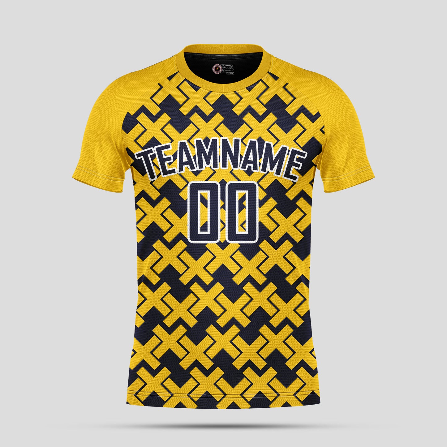 Custom Yellow & Black Soccer Jerseys for High-Intensity Testing Teams
