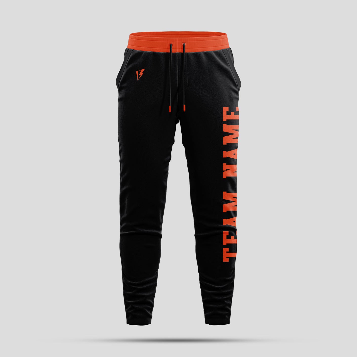 Custom Black Team Pants with Personalized Team Name