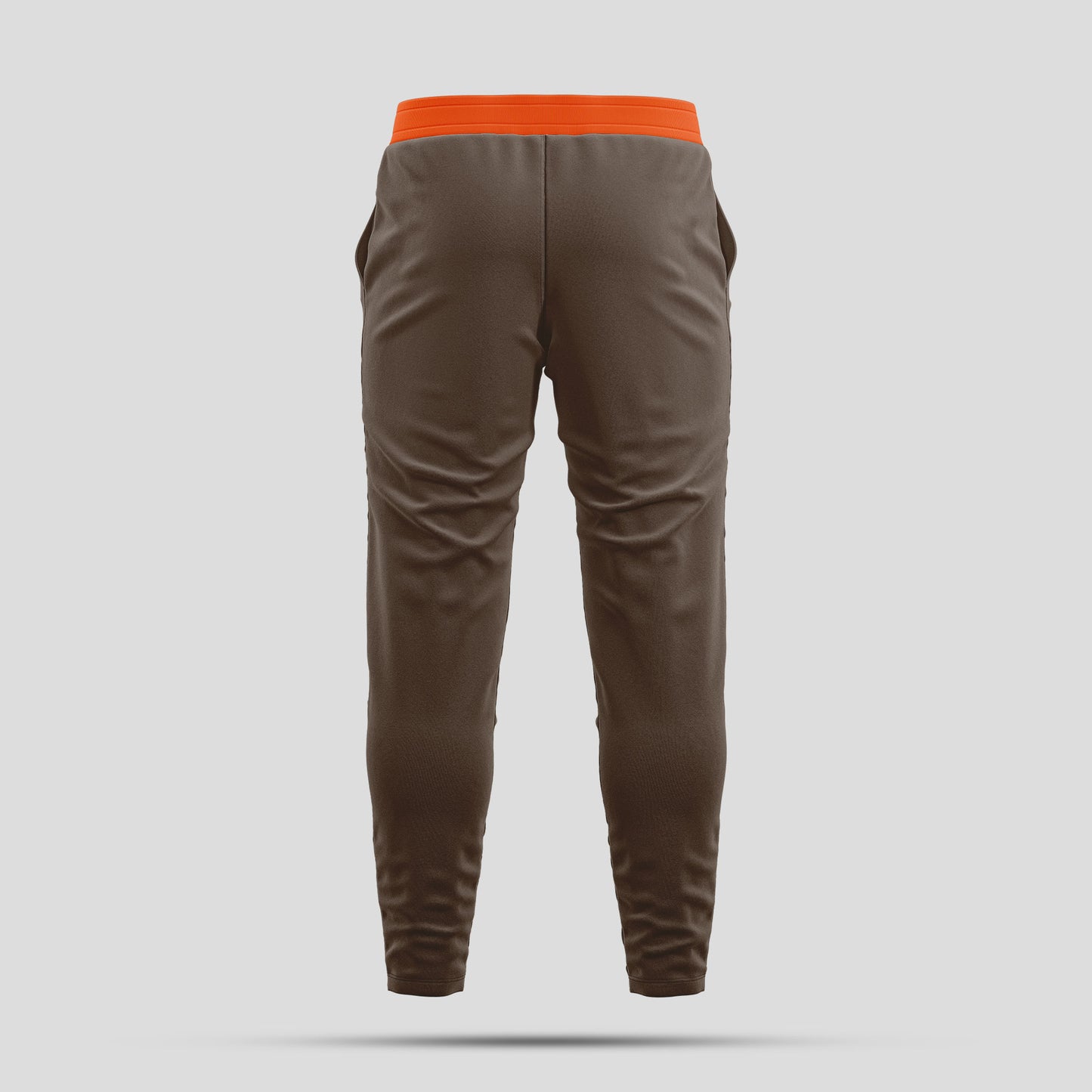 Custom Brown Team Pants with Personalized Team Name
