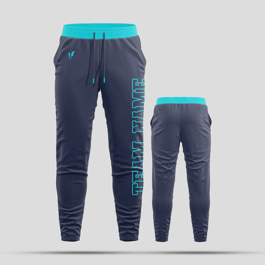 Custom Navy Blue Team Name Pants – Personalized Athletic Gear