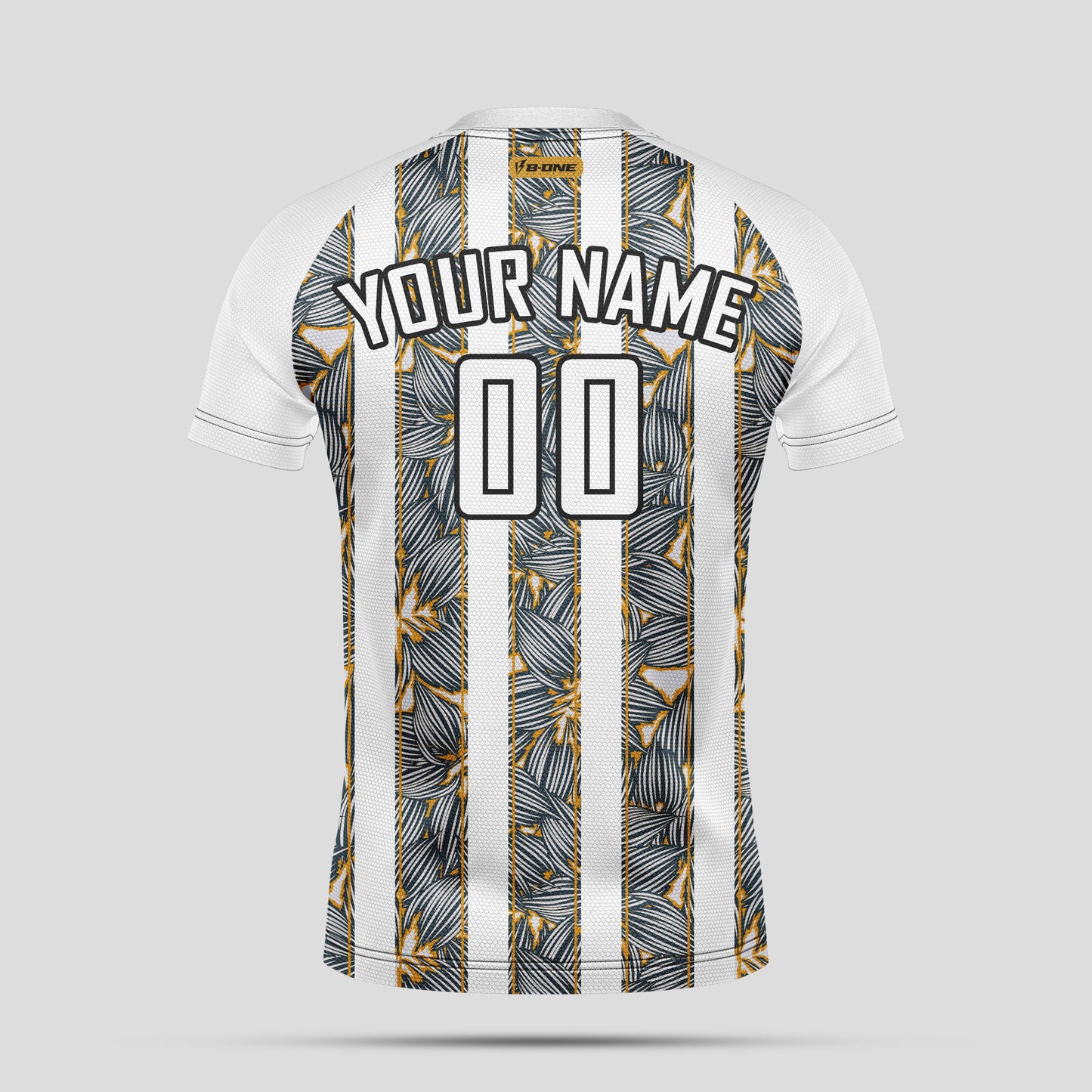 Custom White & Gray Soccer Jerseys with Personalized Team Names
