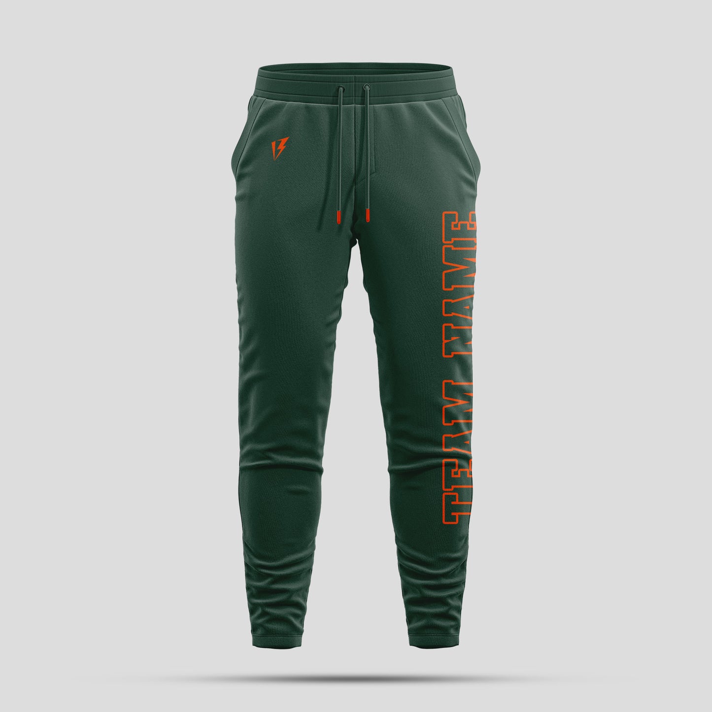 Custom Green Pants with Personalized Team Number
