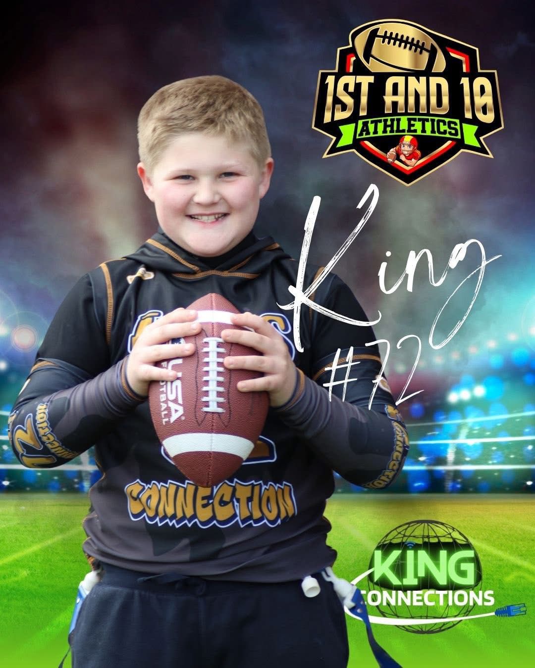Dead Zone Custom 7v7 Flag Football Uniform – Pro-Style Performance Set