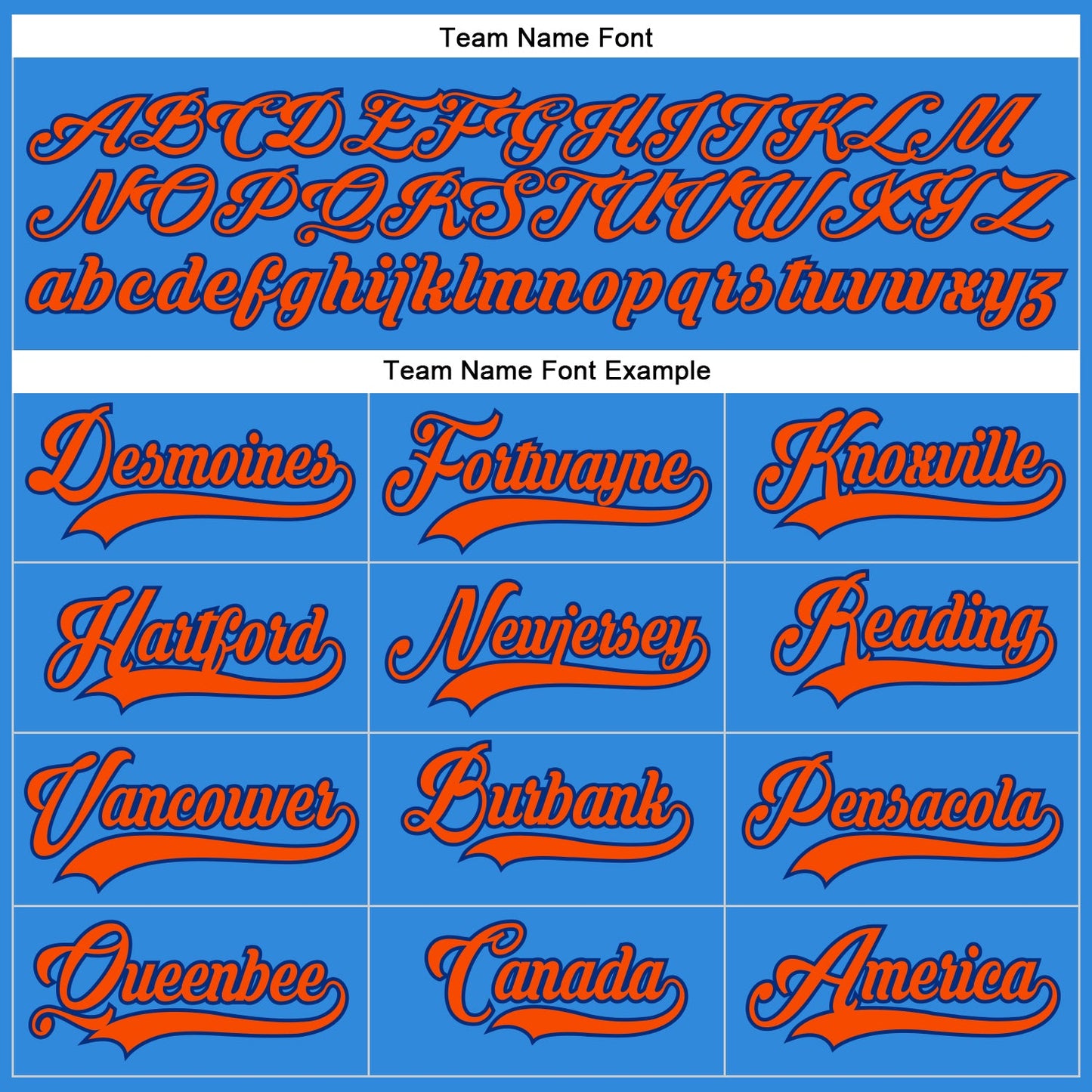 Custom Electric Blue Orange-Royal Hockey Lace Neck Jersey