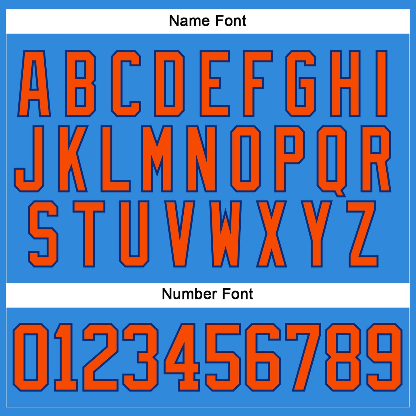 Custom Electric Blue Orange-Royal Hockey Lace Neck Jersey