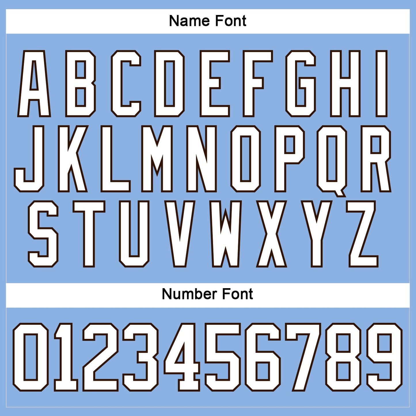 Custom Light Blue White-Brown Hockey Lace Neck Jersey