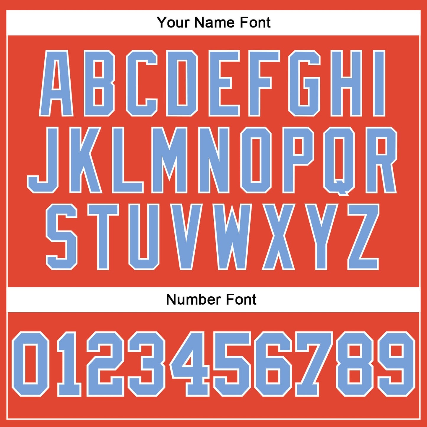 Custom Orange Light Blue-White Authentic Throwback Basketball Jersey