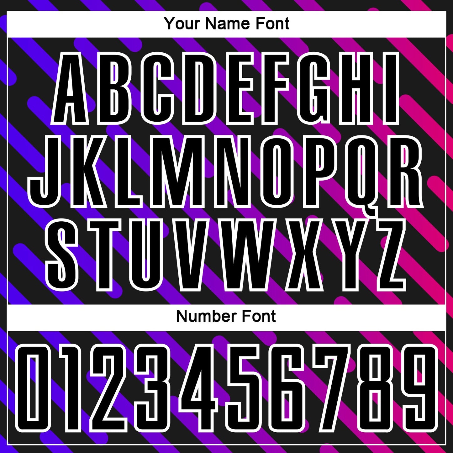 Custom Black Purple-Pink Lines Sublimation Soccer Uniform Jersey