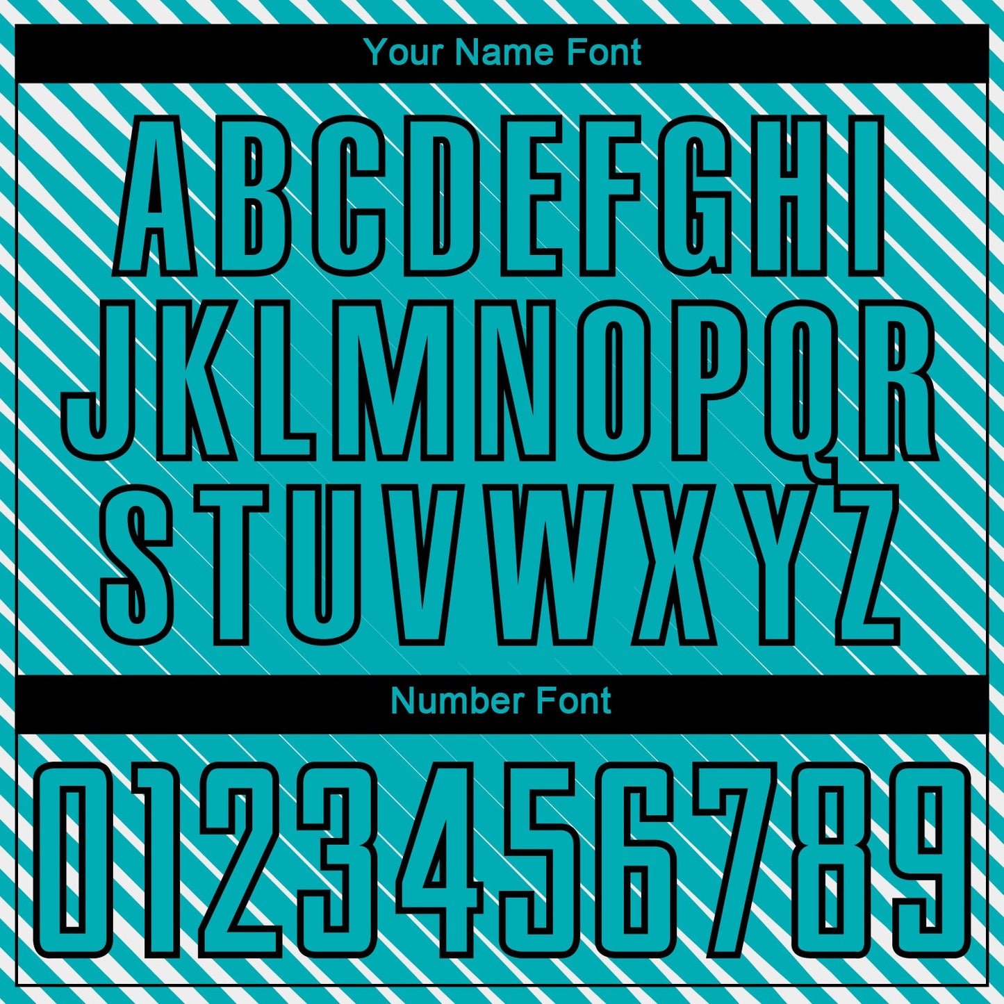 Custom Aqua Black Diagonal Lines Sublimation Soccer Uniform Jersey