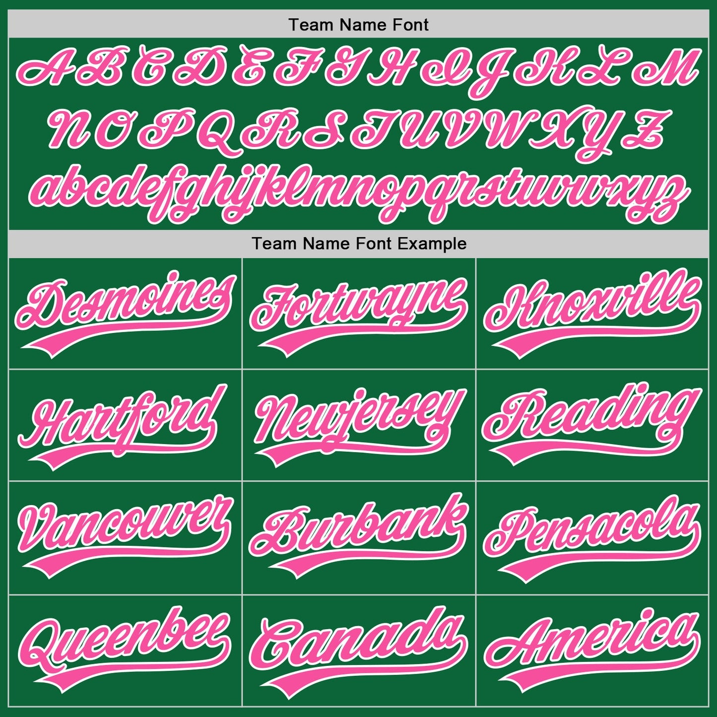 Custom Kelly Green Pink-White Two-Button Unisex Softball Jersey