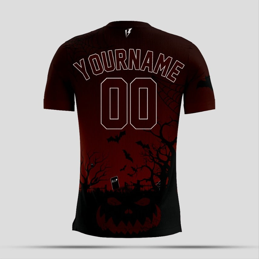 Happy Halloween Custom Black & White 3D Performance Shirt 🎃👻