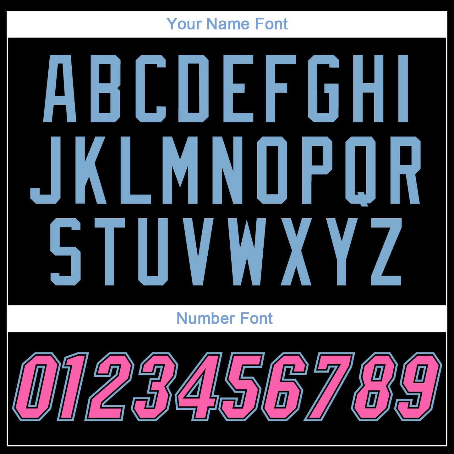Custom Black Pink-Light Blue Authentic Softball Jersey