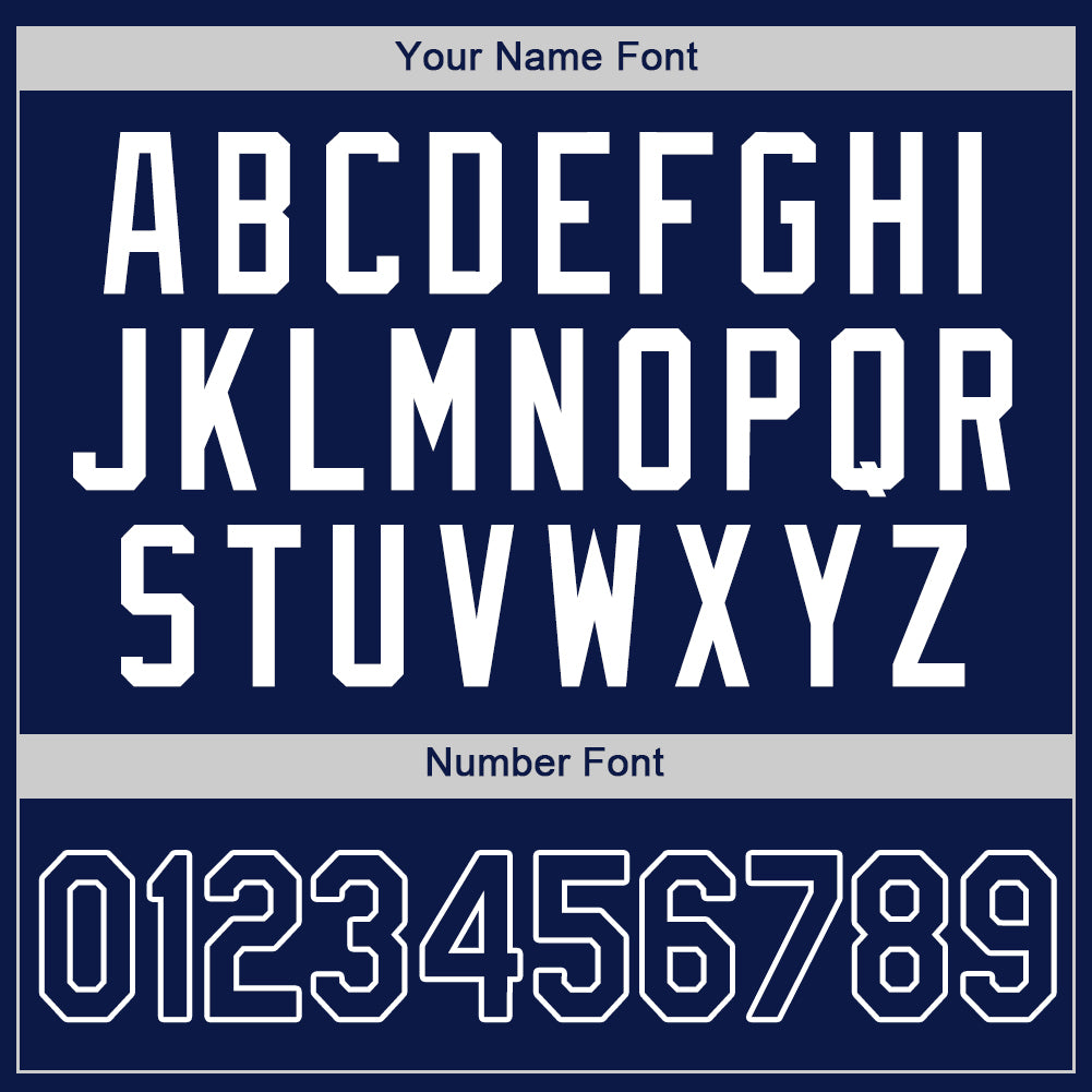 Custom Navy Navy-Powder Blue Authentic Softball Jersey