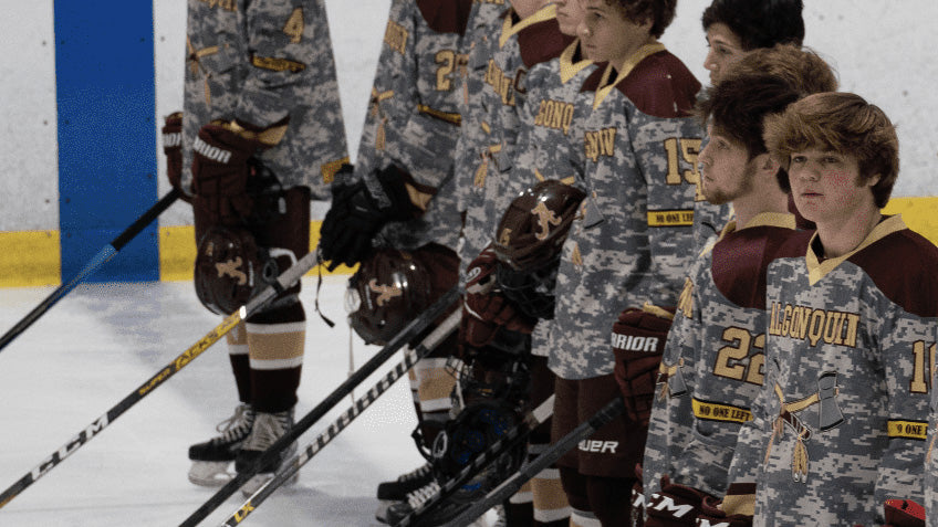 Camo Jerseys for Hockey Teams: A Stylish and Strategic Choice