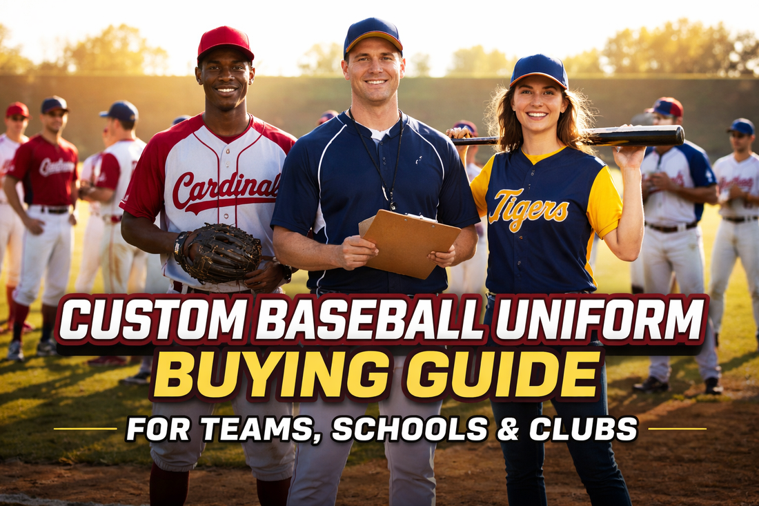 Custom Baseball Jerseys Buying Guide for Teams, Schools & Clubs
