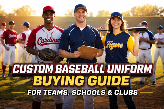 Custom Baseball Jerseys Buying Guide for Teams, Schools & Clubs
