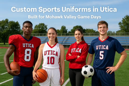 Custom Sports Uniforms in Utica – Built for Mohawk Valley Game Days