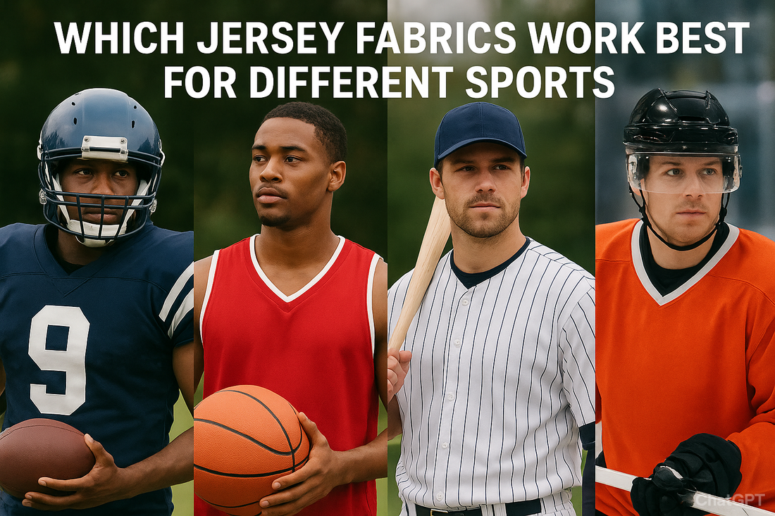 Best Jersey Fabrics for Football, Basketball, Baseball & Hockey