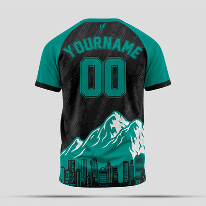 Cornhole City T-Shirt - Urban Cornhole League Tee for Street Tournament Players