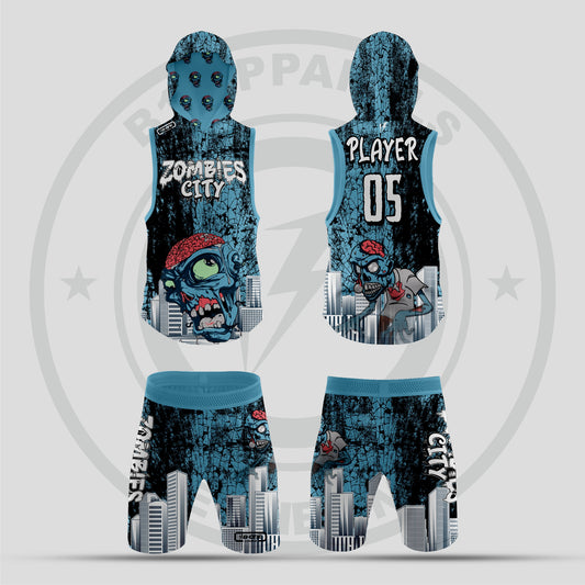 Zombies City  7v7 Flag Football Uniform – Custom Pro-Style Jersey for Elite Teams