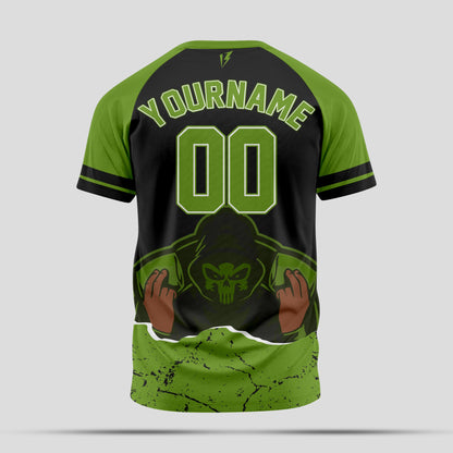 Black & Green Cornhole Shirt - Tournament Ready Cornhole Apparel for Men & Women