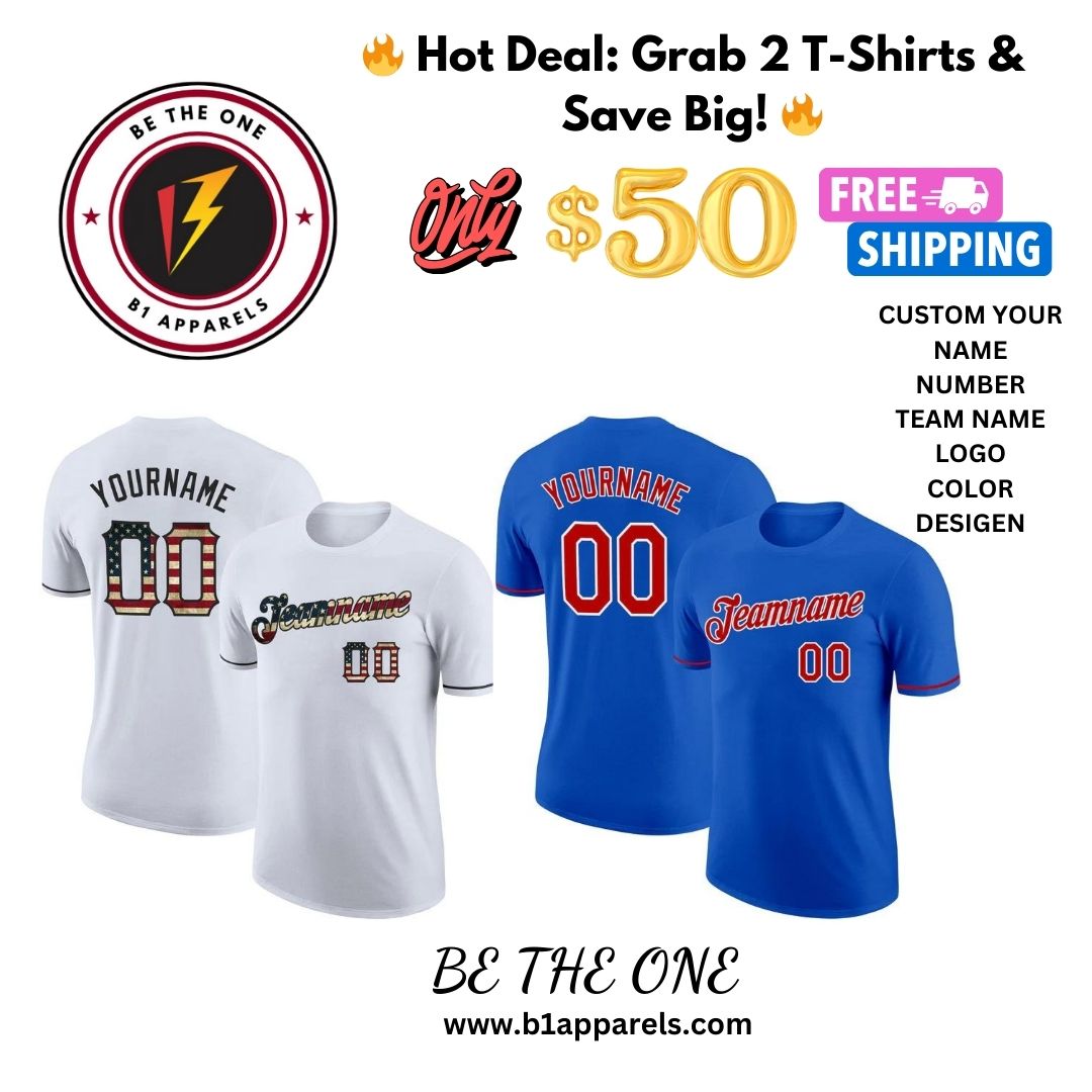 Exclusive T-Shirt Package: 2 for an Unbeatable Price!