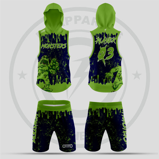 Monsters 7v7 Flag Football Uniform – Fierce Custom Jerseys for Dominant Teams