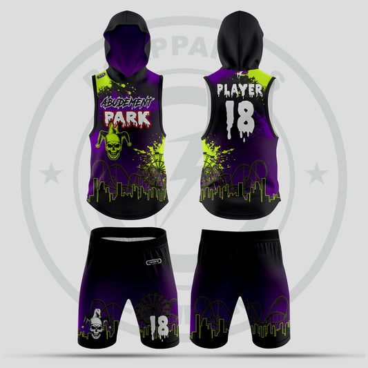Abudment Park 7v7 Flag Football Uniform – Custom Urban-Inspired Jersey for Elite Teams