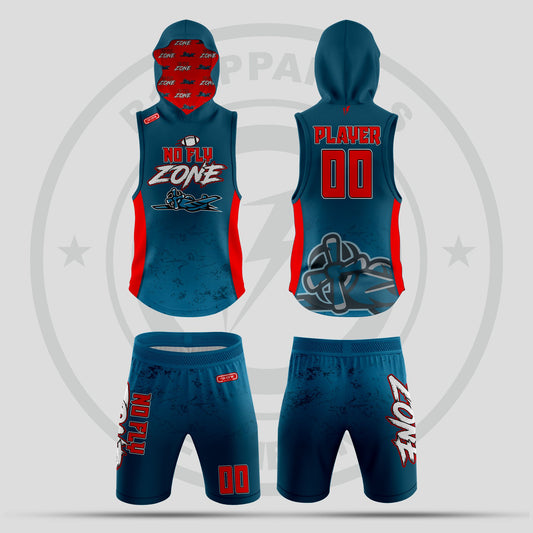 No Fly Zone 7v7 Flag Football Uniform – Lockdown Custom Jersey for Elite Defenses