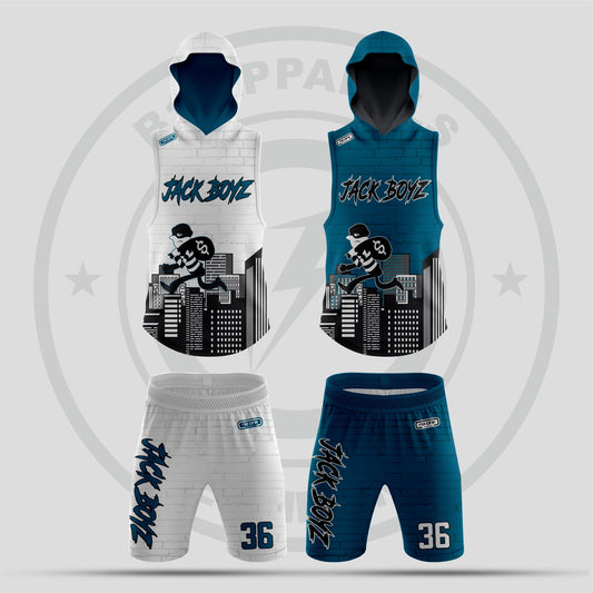 Jack Boyz Home 7v7 Flag Football Uniform – Custom Game-Day Jersey for Elite Teams