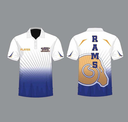 Rams Albany state polo shirts 3 desigens