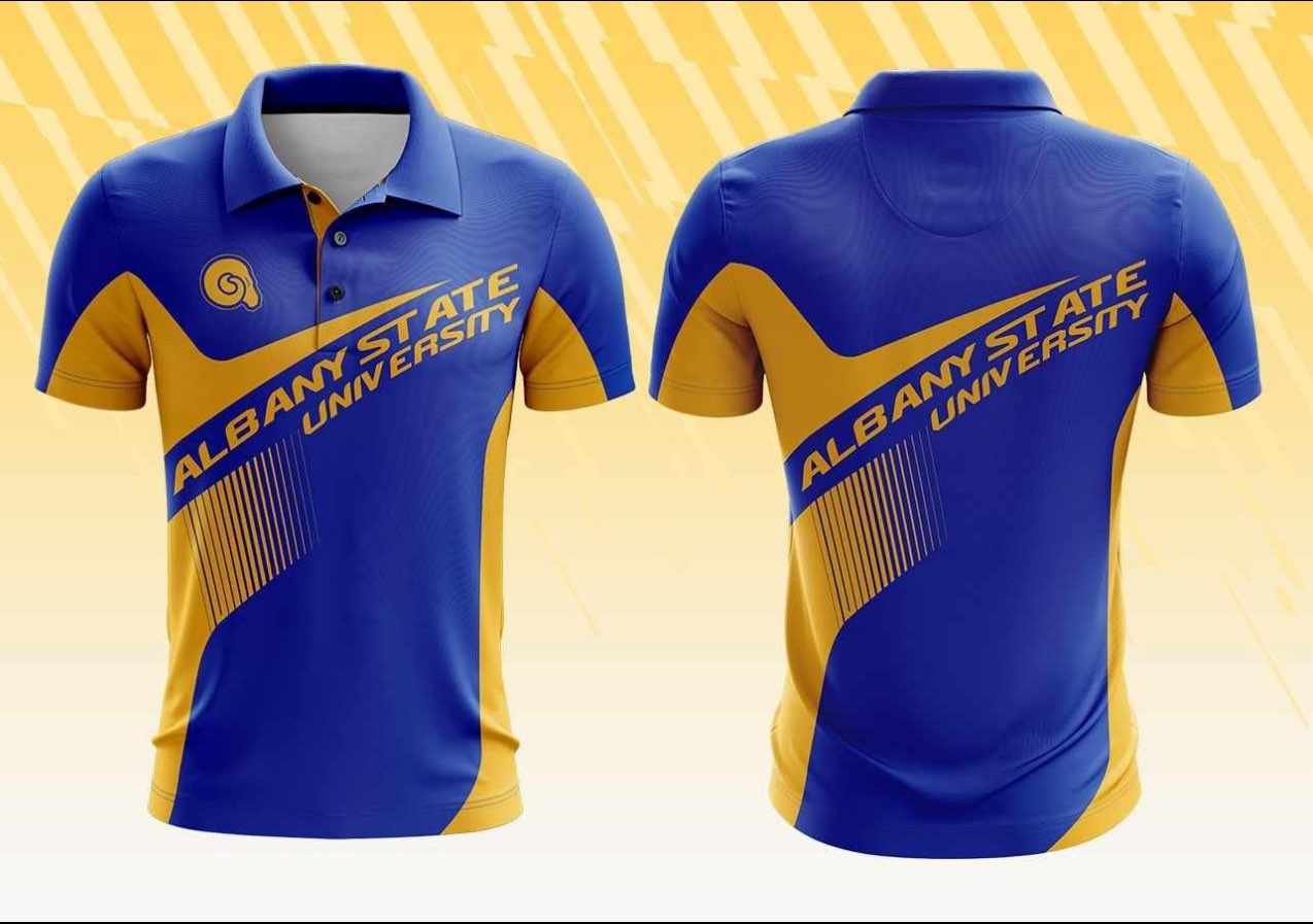 Rams Albany state polo shirts 3 desigens