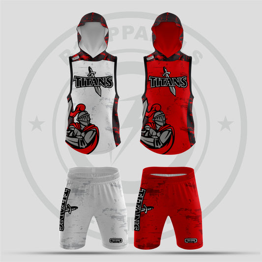 Titans Home and Away 7v7 Flag Football Uniform – Custom Pro-Style Jersey for Elite Teams