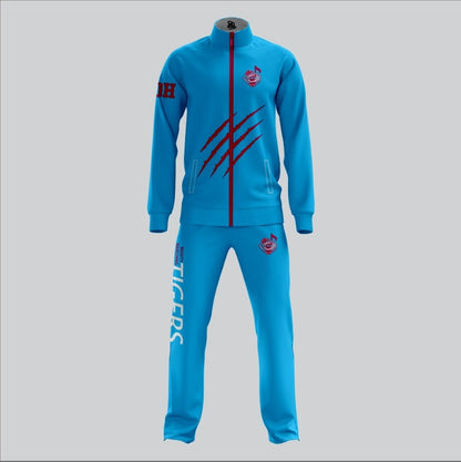 Carver Blue  warmup suit sublimation light weight top and bottom by SRJ (Copy)