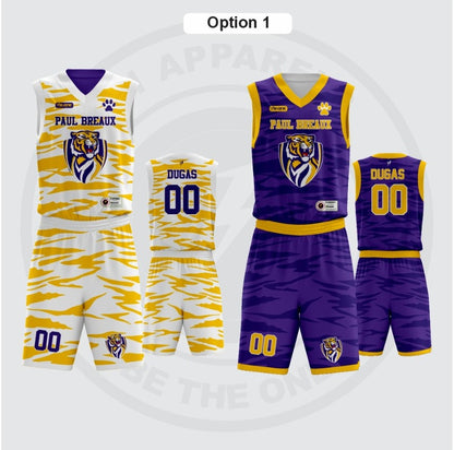 Paul Breaux Reversible Basketball Uniform